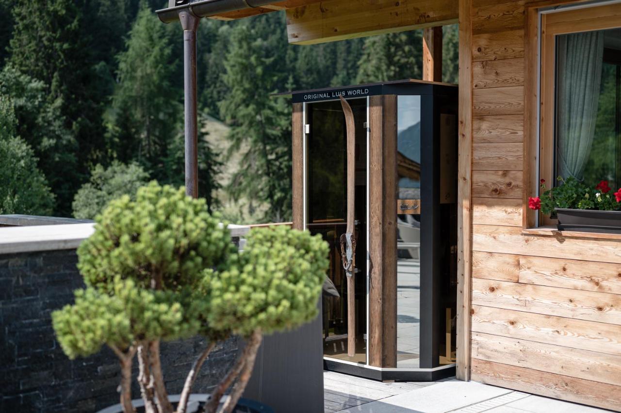 Alpine Nature Hotel Stoll Planca di Sopra Bagian luar foto