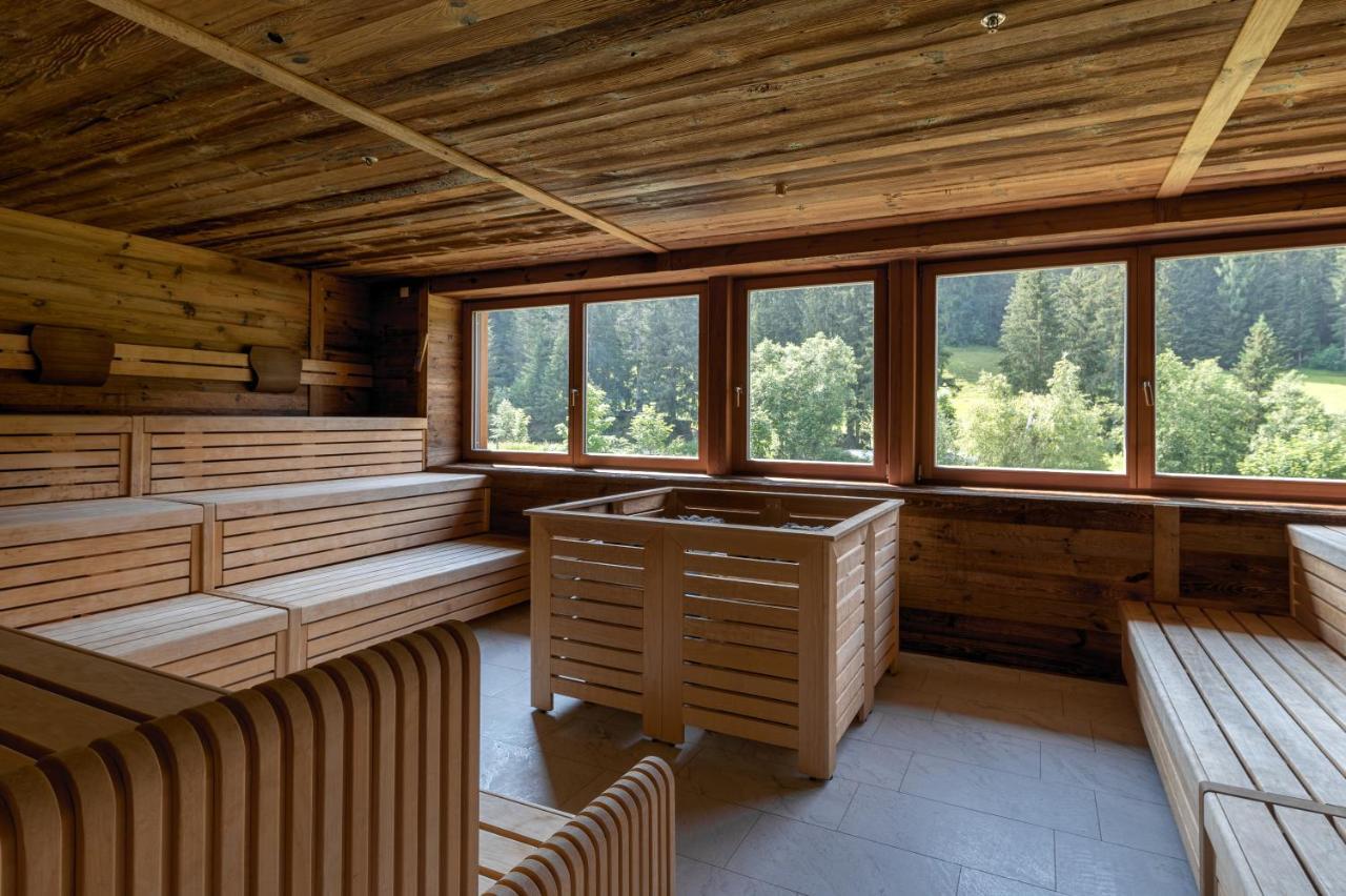 Alpine Nature Hotel Stoll Planca di Sopra Bagian luar foto
