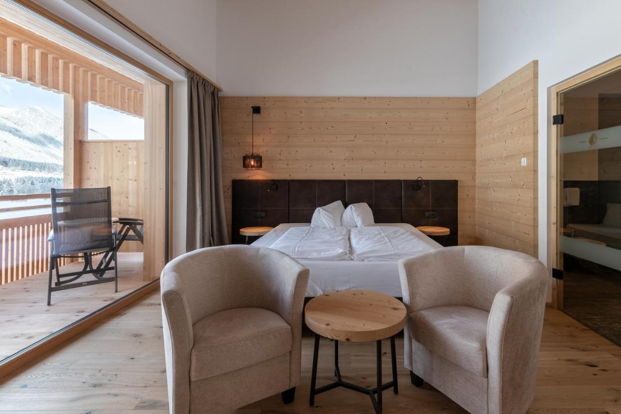 Alpine Nature Hotel Stoll Planca di Sopra Bagian luar foto