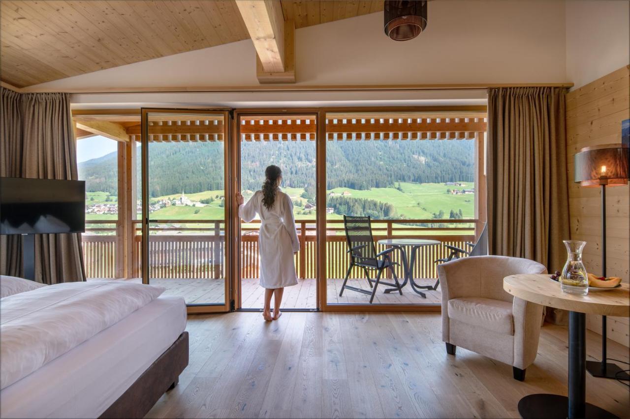 Alpine Nature Hotel Stoll Planca di Sopra Bagian luar foto