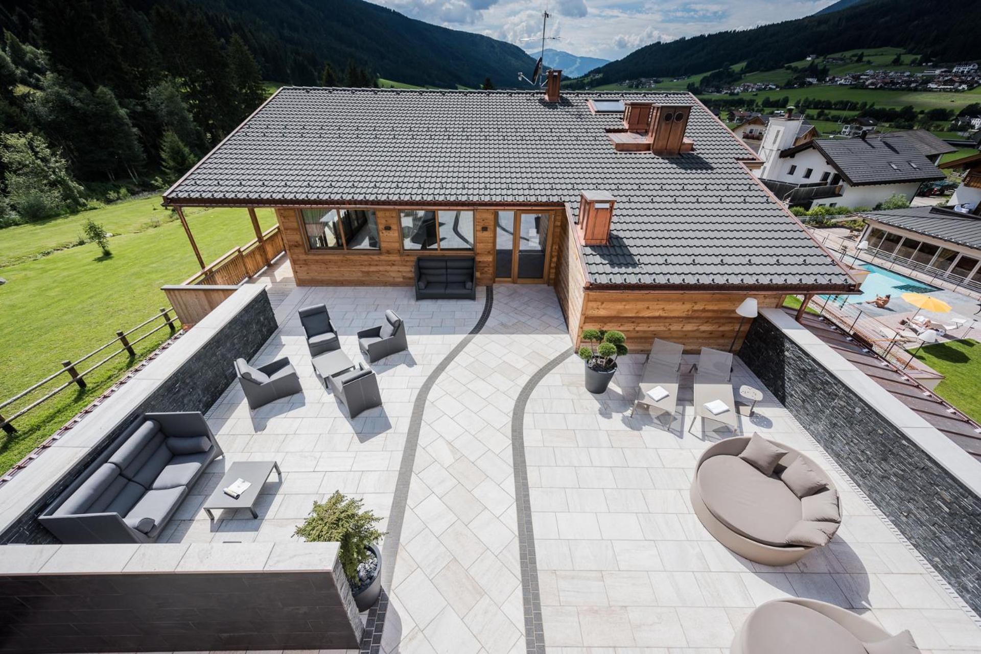 Alpine Nature Hotel Stoll Planca di Sopra Bagian luar foto