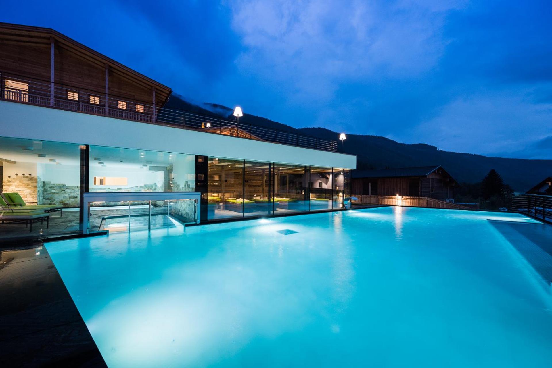 Alpine Nature Hotel Stoll Planca di Sopra Bagian luar foto