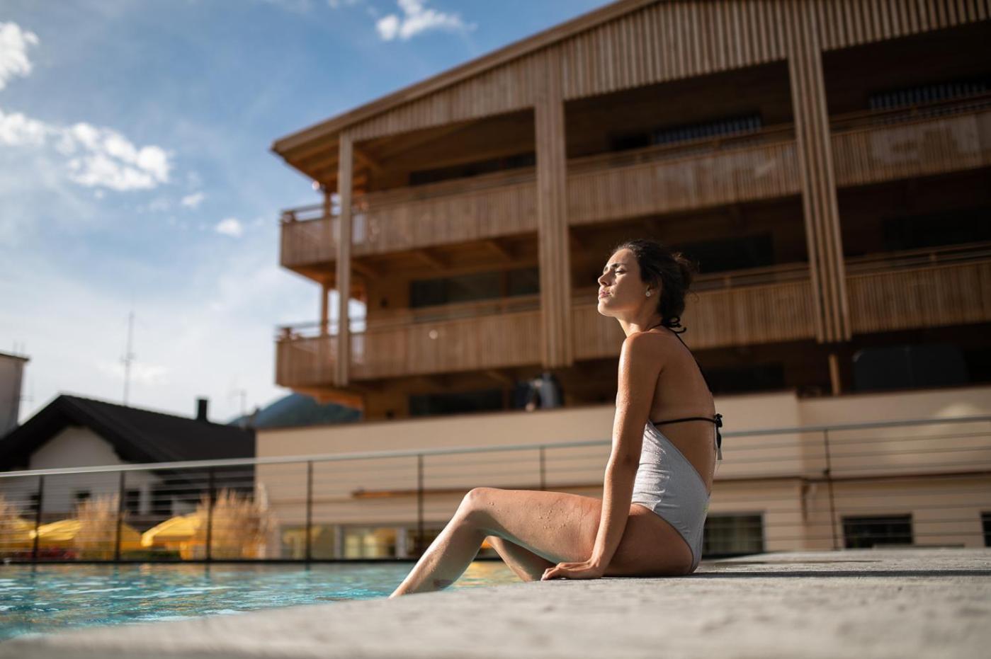 Alpine Nature Hotel Stoll Planca di Sopra Bagian luar foto