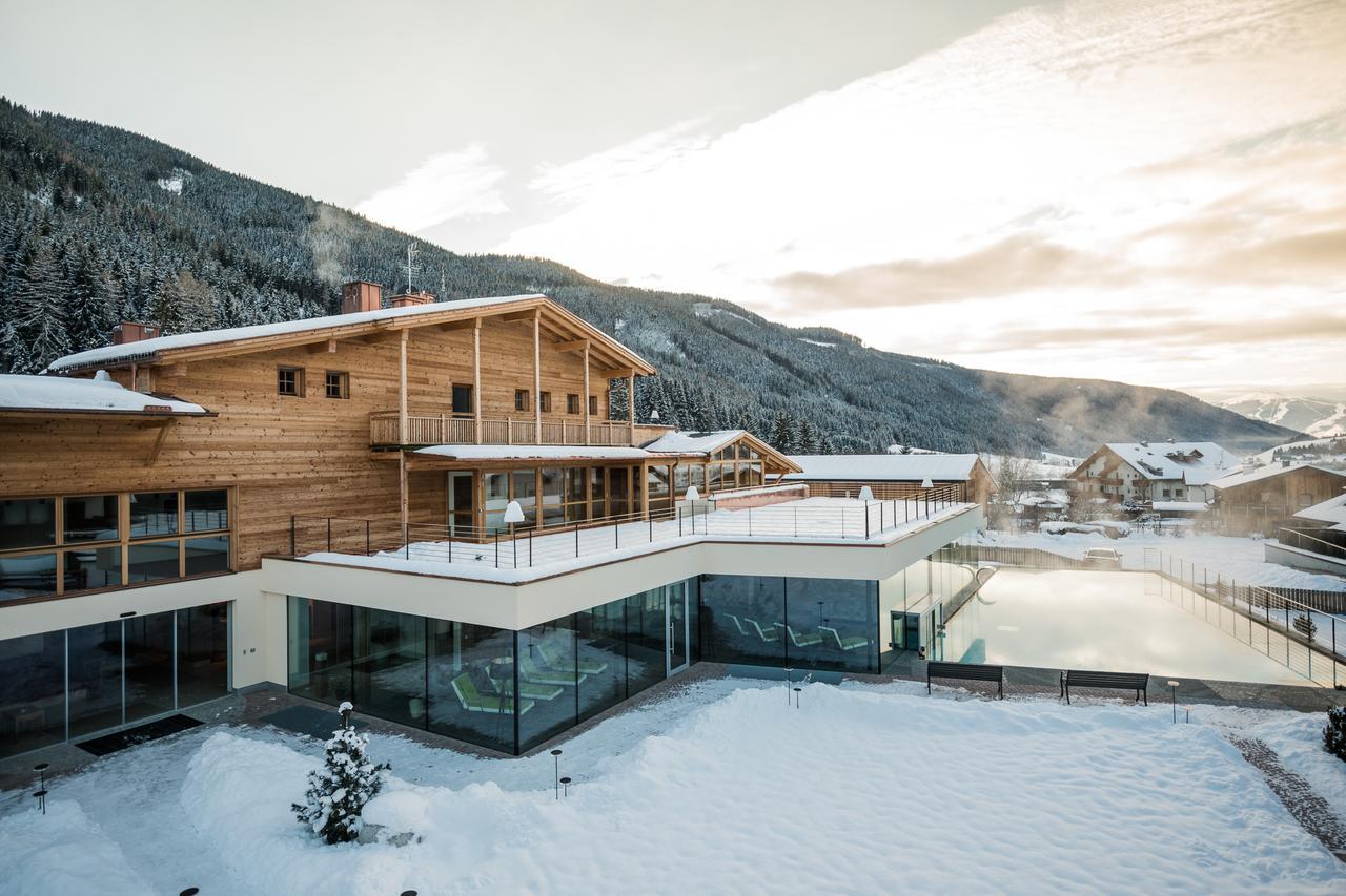 Alpine Nature Hotel Stoll Planca di Sopra Bagian luar foto